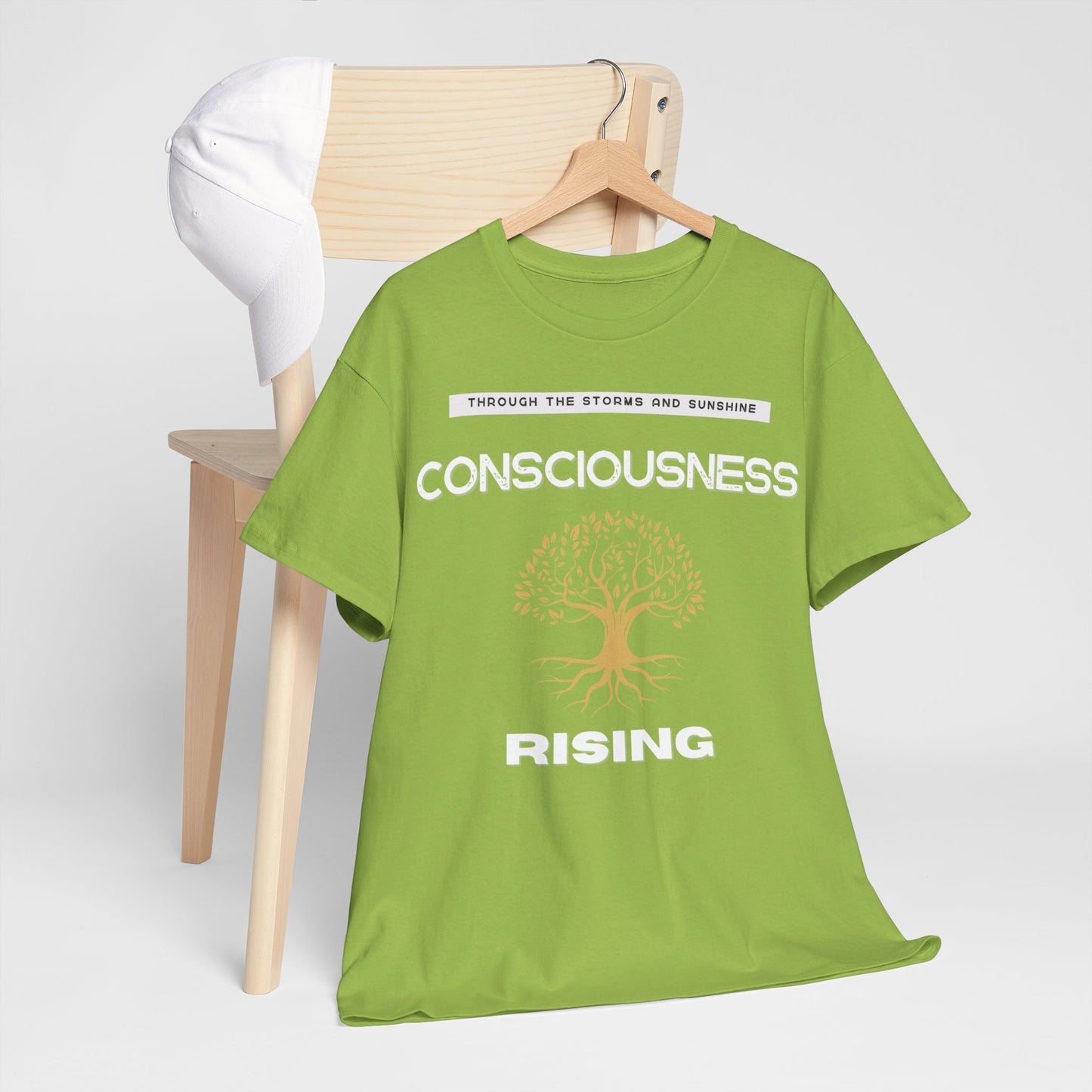 Consciousness Rising: Unisex Heavy Cotton Tee