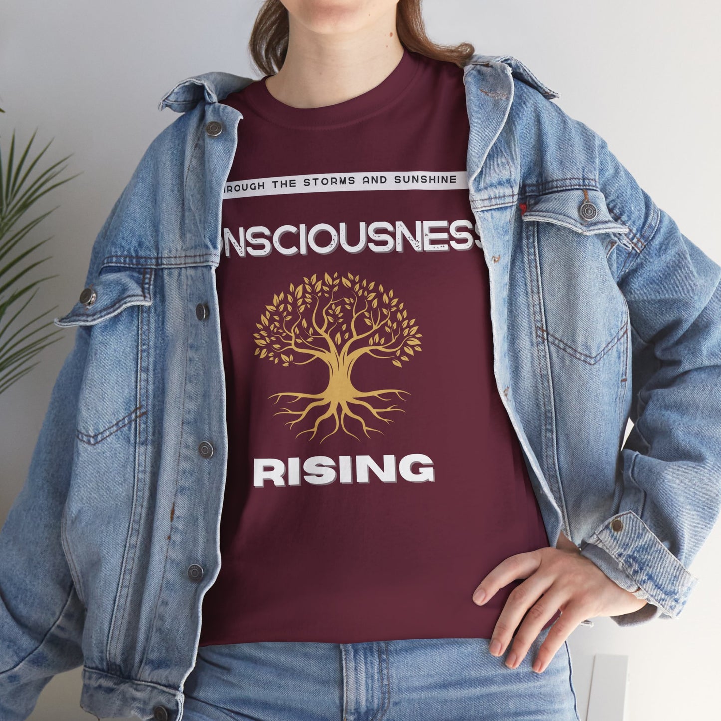 Consciousness Rising: Unisex Heavy Cotton Tee