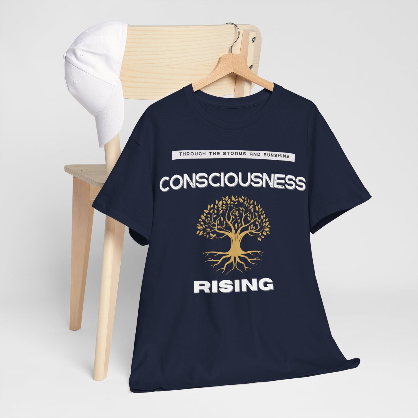 Consciousness Rising: Unisex Heavy Cotton Tee