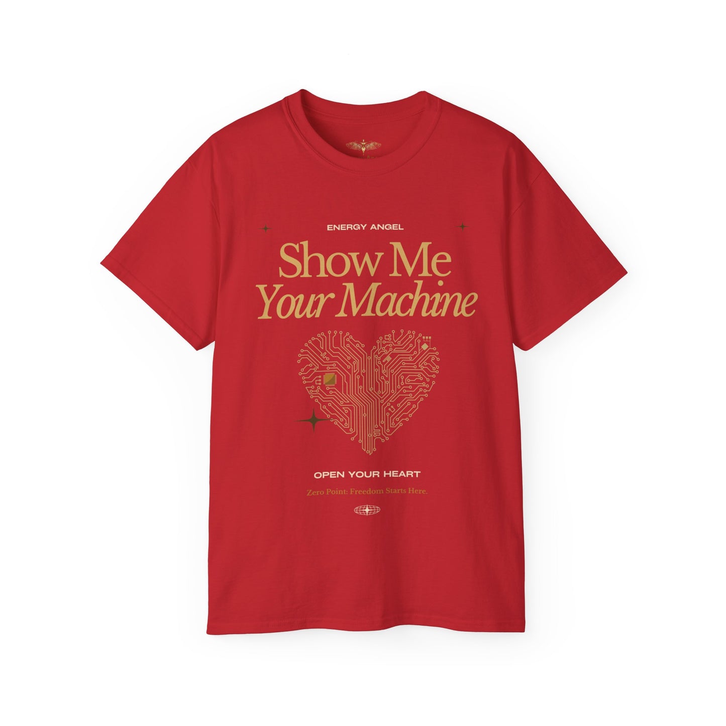 Jascotee x Energy Angel: Unleash Your Multidimensional Self (Unisex Tee)