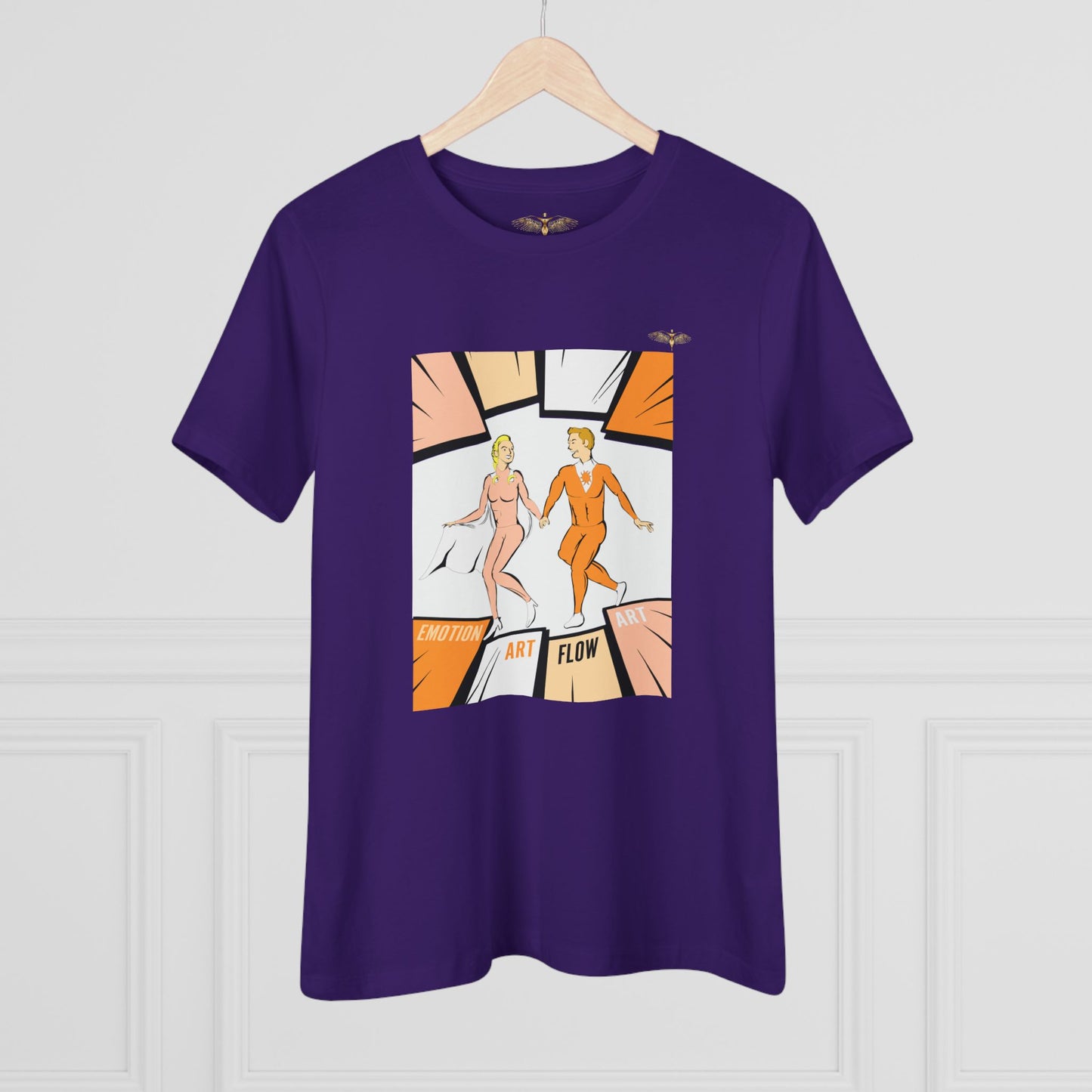 🎄 Sacral Chakra Tee - Sacred Art Holiday Gift for Her | Solara & Rivo Spiritual Fashion
