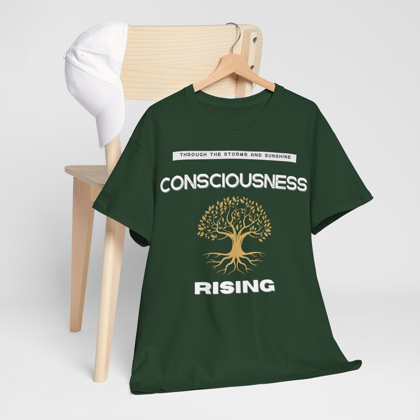 Consciousness Rising: Unisex Heavy Cotton Tee
