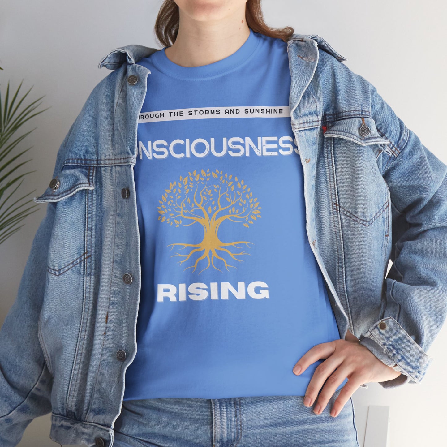 Consciousness Rising: Unisex Heavy Cotton Tee