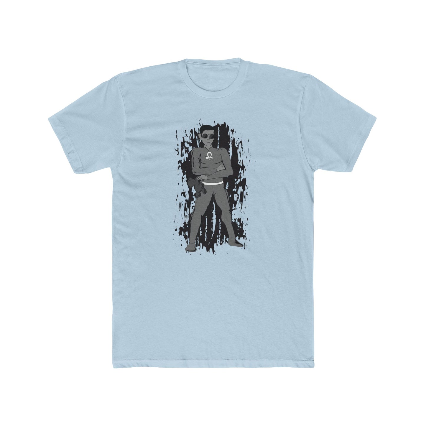 Grunge Skateboarder Root Chakra Super Hero Chakra 1 Tee — Urban Skate Clothing