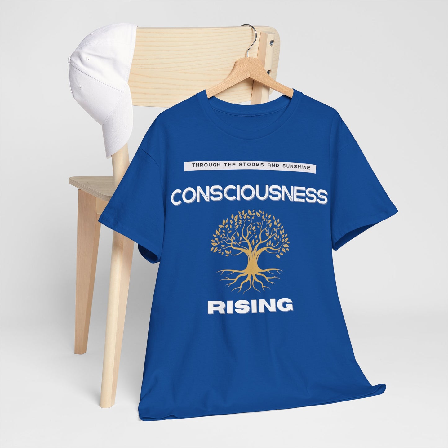 Consciousness Rising: Unisex Heavy Cotton Tee