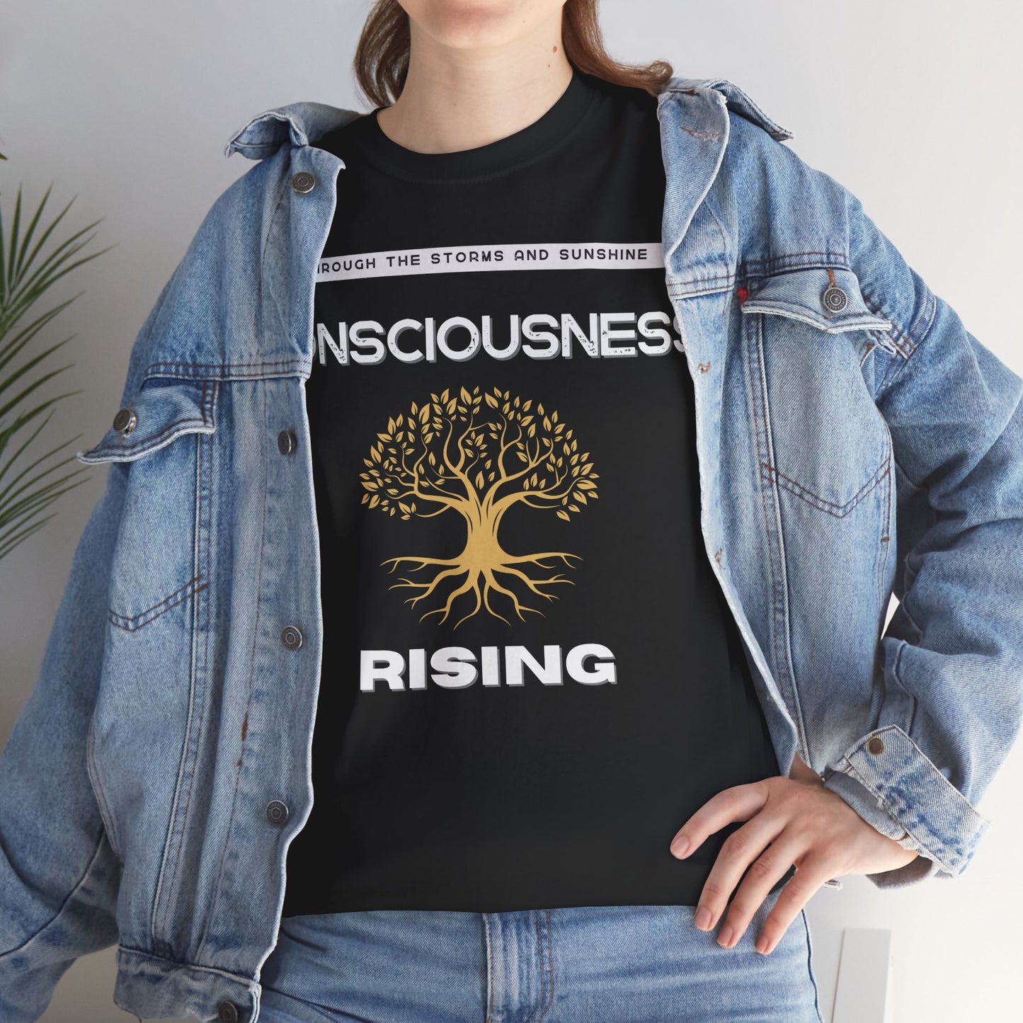 Consciousness Rising: Unisex Heavy Cotton Tee