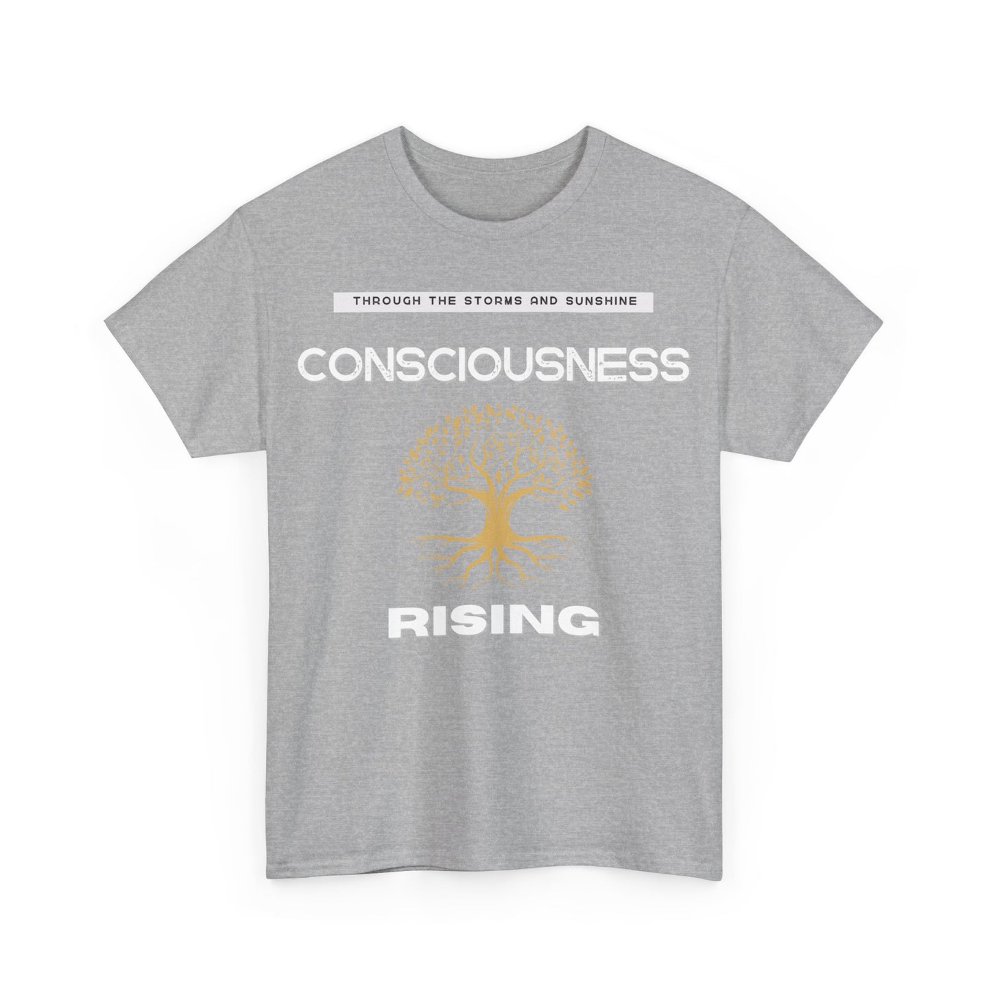 Consciousness Rising: Unisex Heavy Cotton Tee