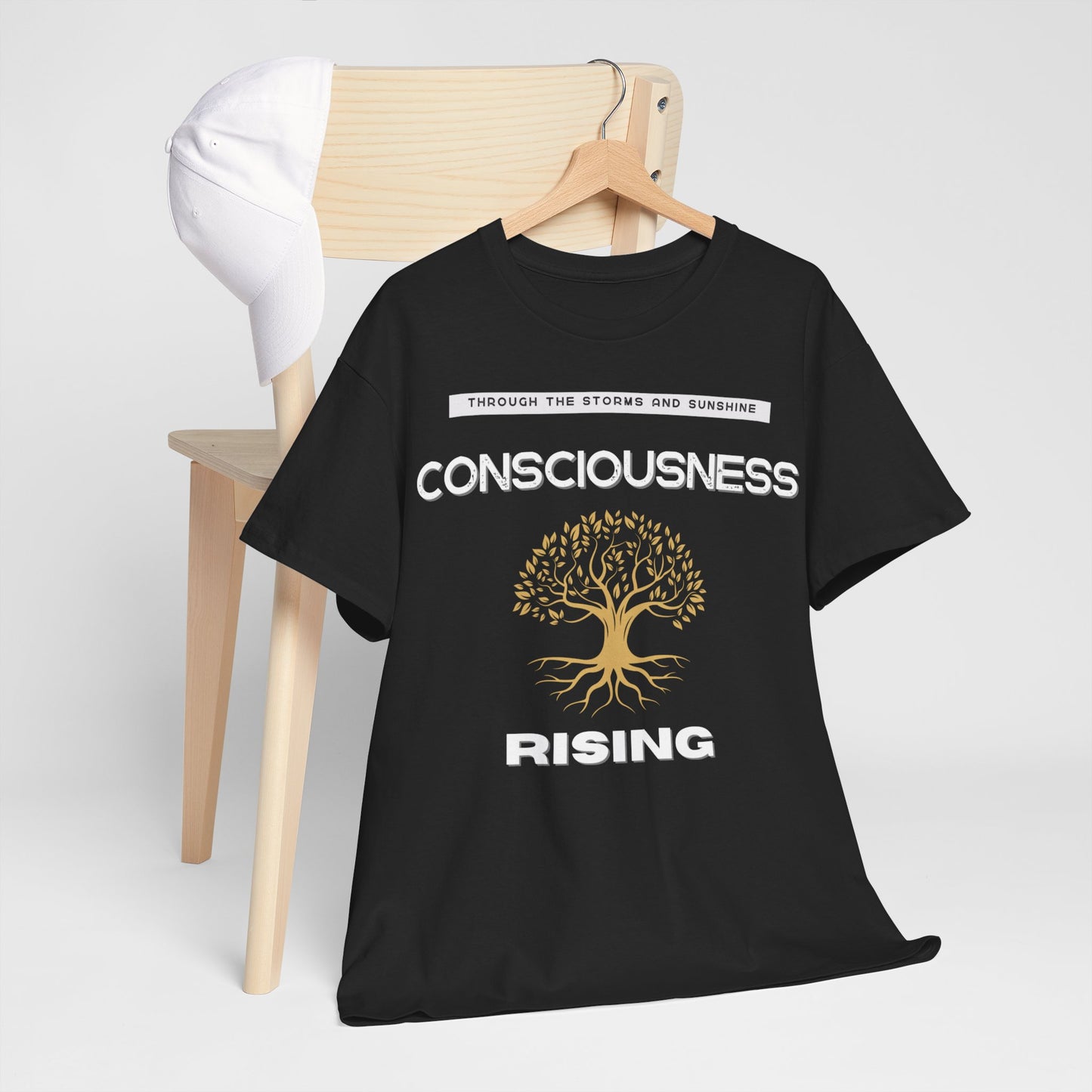 Consciousness Rising: Unisex Heavy Cotton Tee