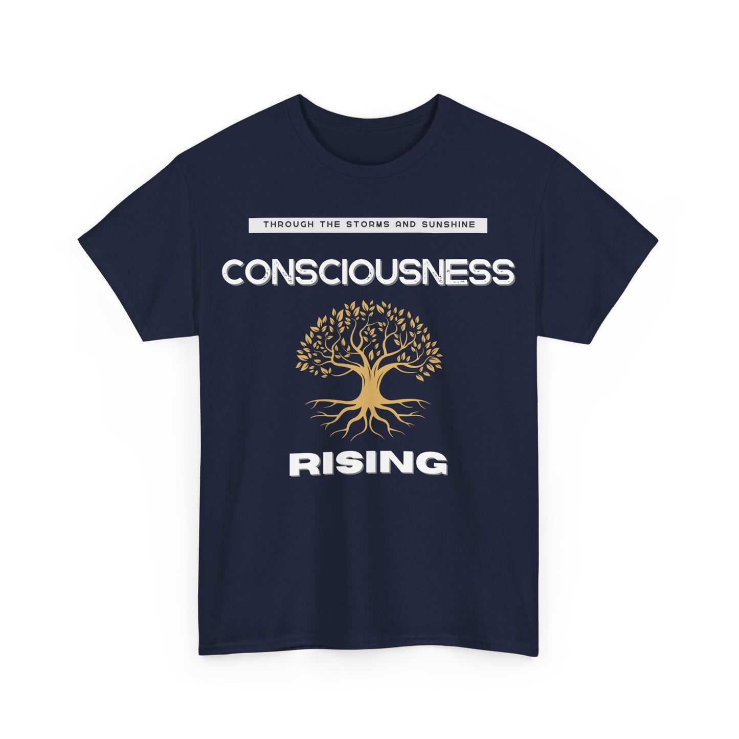 Consciousness Rising: Unisex Heavy Cotton Tee