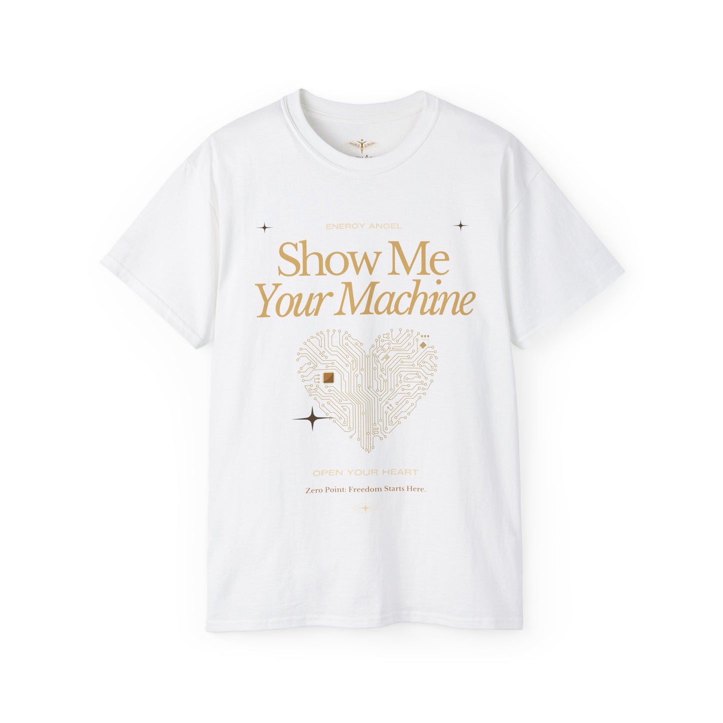 Jascotee x Energy Angel: Unleash Your Multidimensional Self (Unisex Tee)