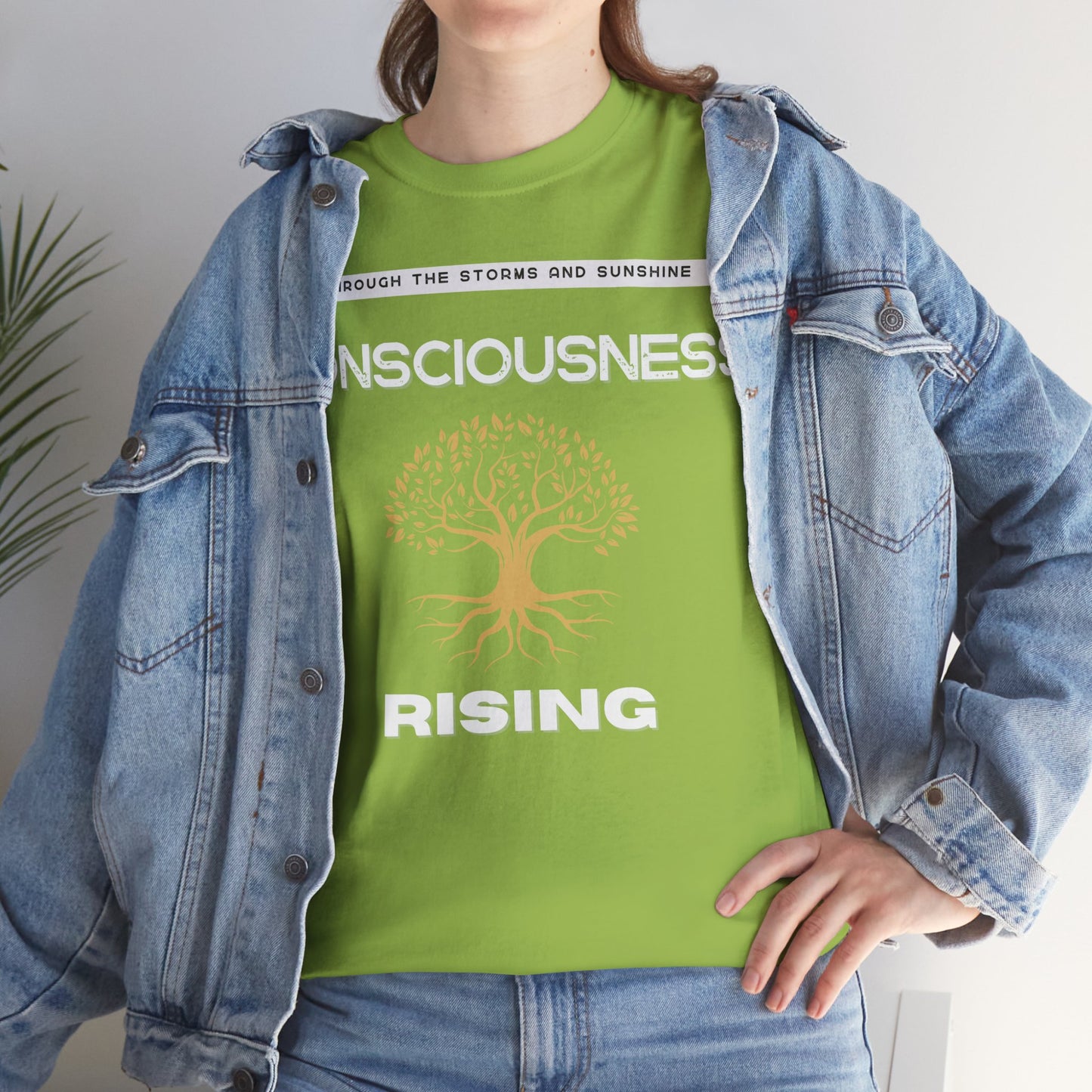 Consciousness Rising: Unisex Heavy Cotton Tee