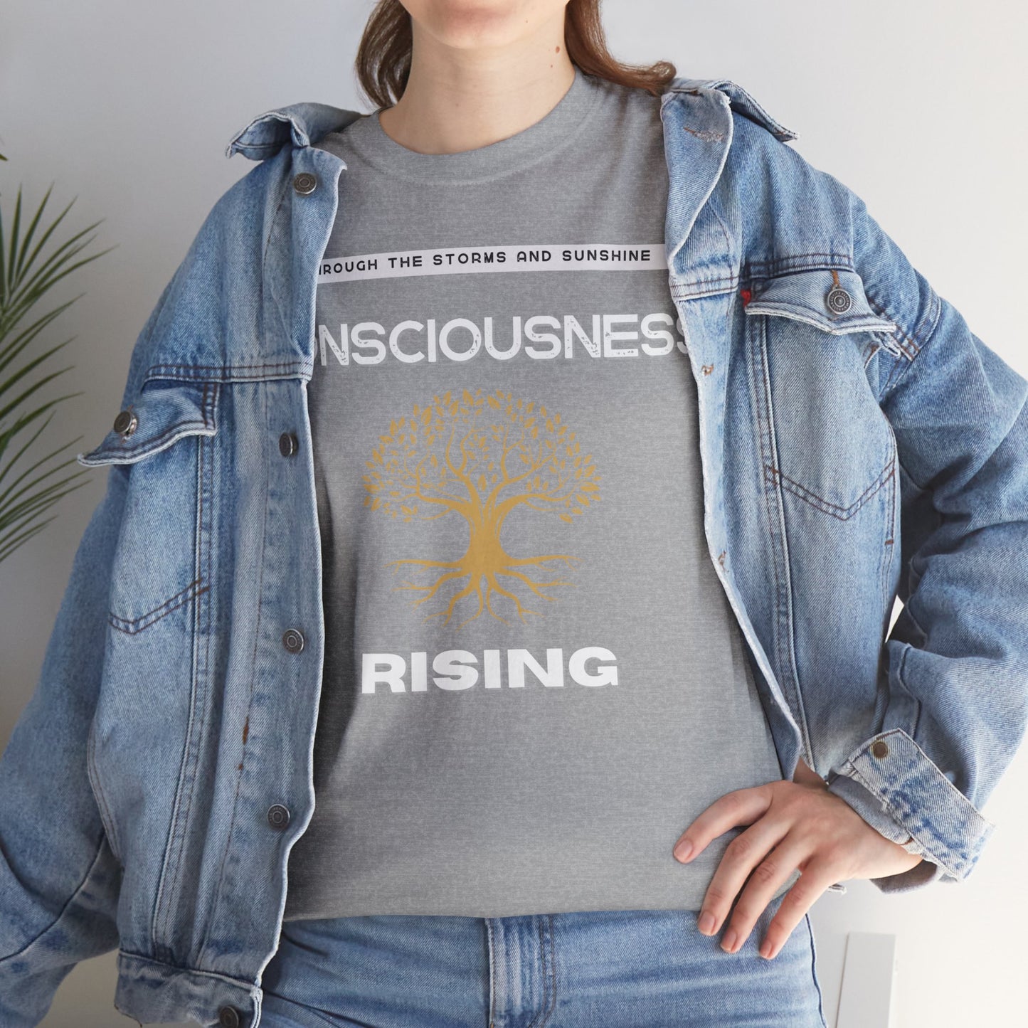 Consciousness Rising: Unisex Heavy Cotton Tee