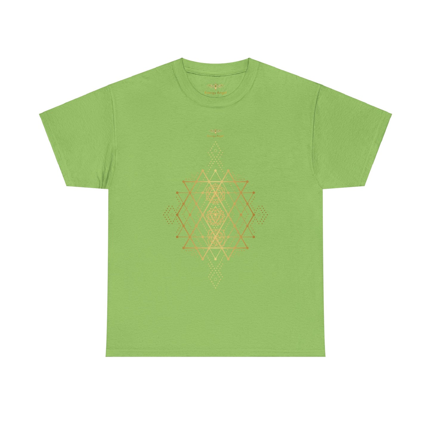 Sacred Geometry Chakra Unisex Heavy Cotton Tee