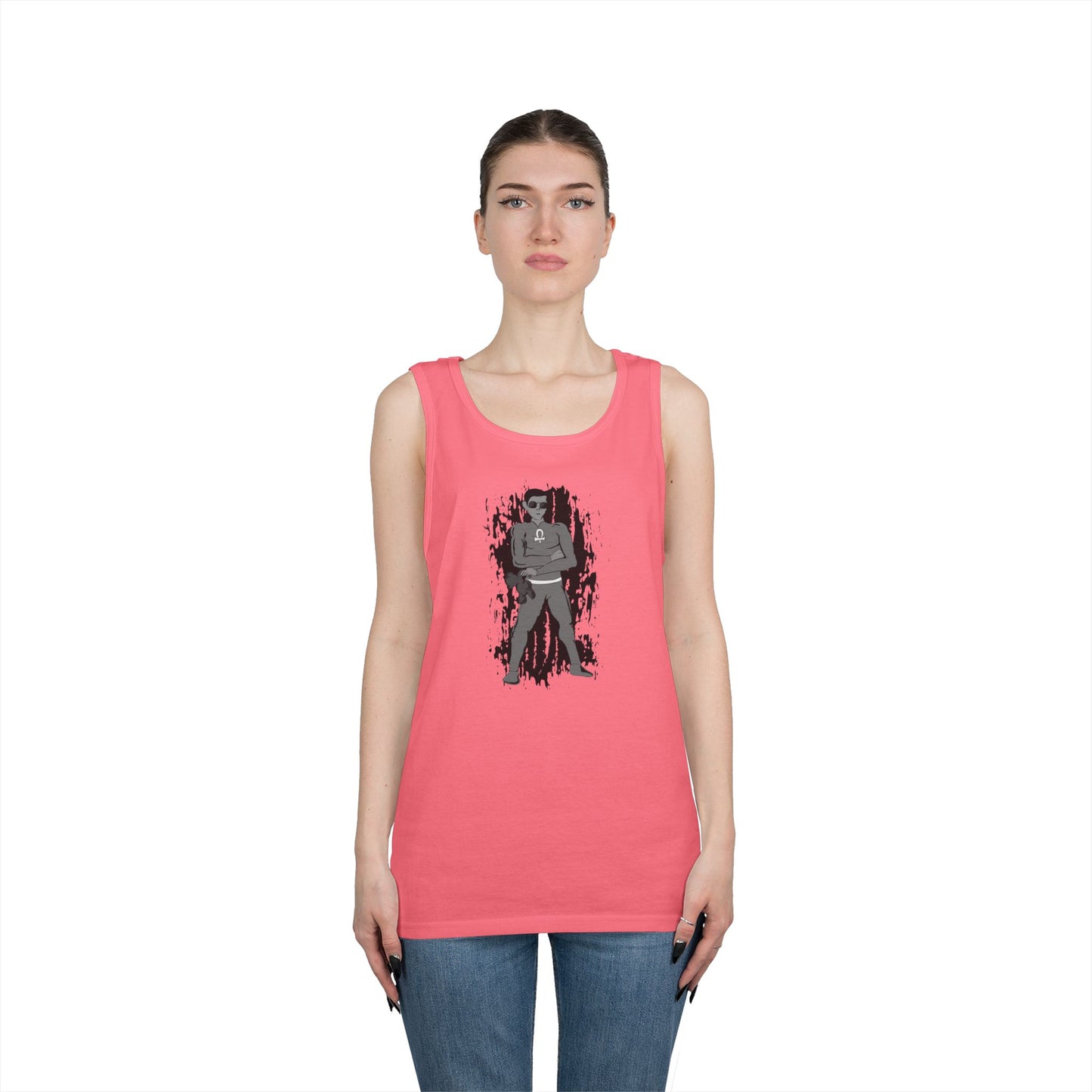 Root Chakra 1 Tank Top — Retro Explorer Graphic