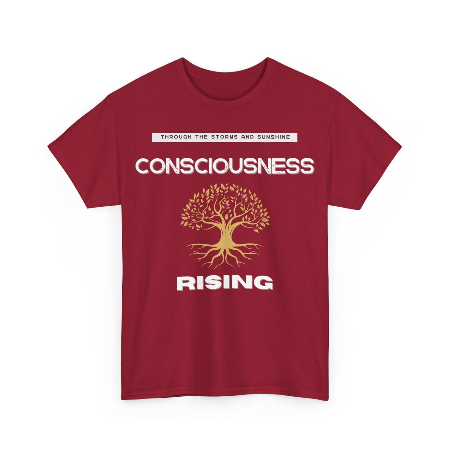 Consciousness Rising: Unisex Heavy Cotton Tee