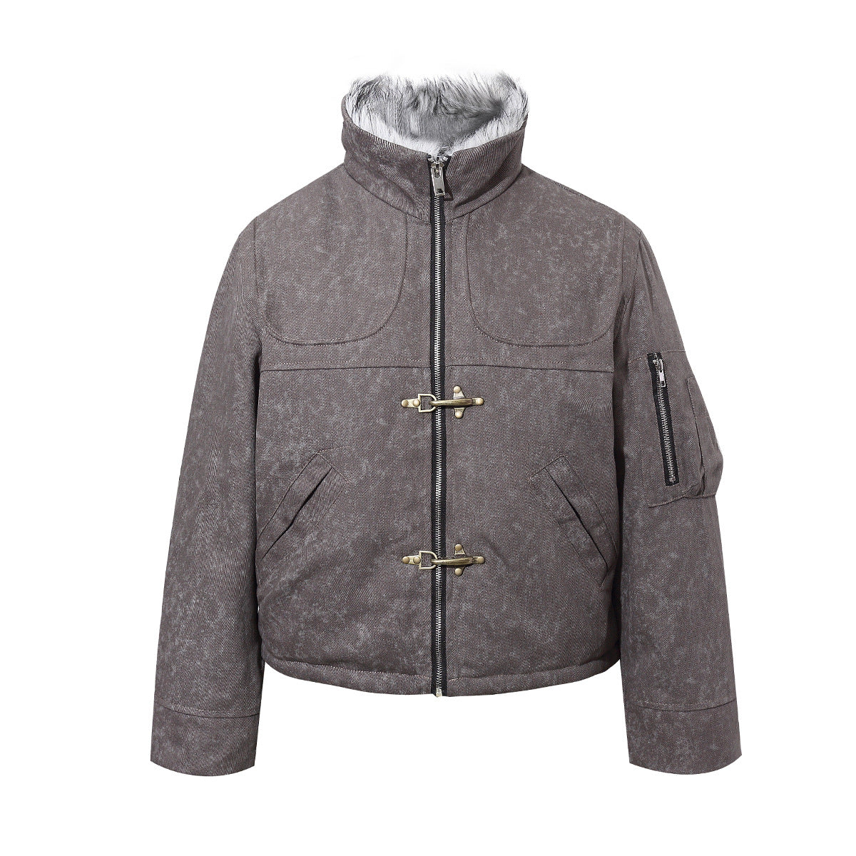 Cotton jacket with cotton jacket